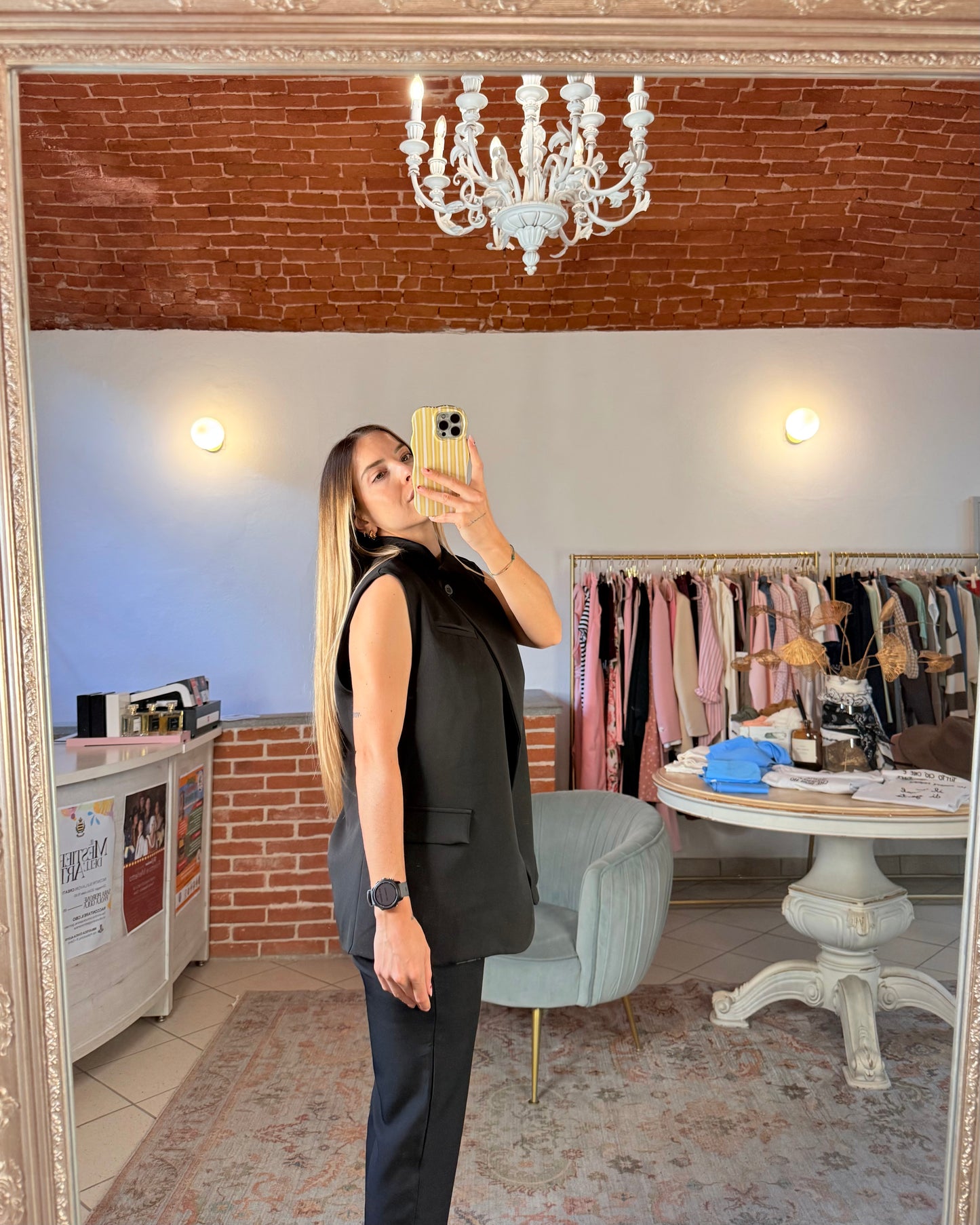 Blazer smanicato
