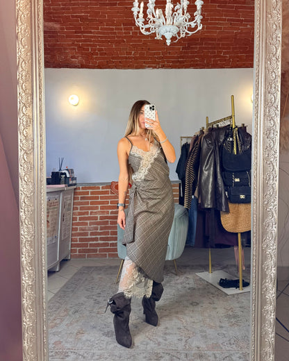 Longuette con pizzo