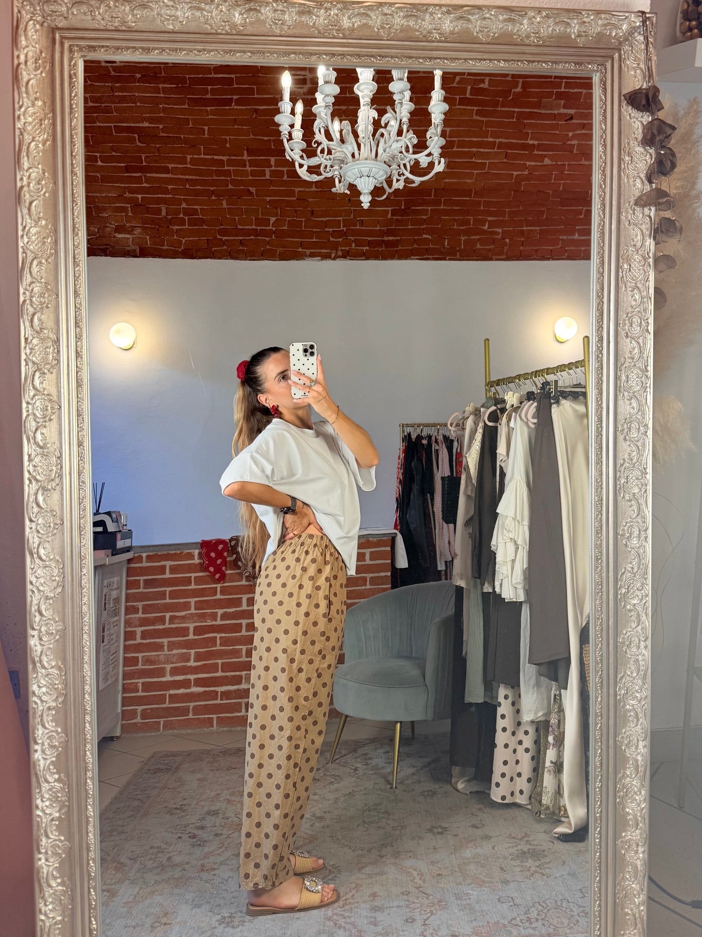 Pantalone a pois