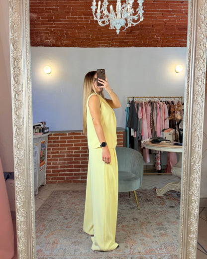 Pantalone in tessuto fluido