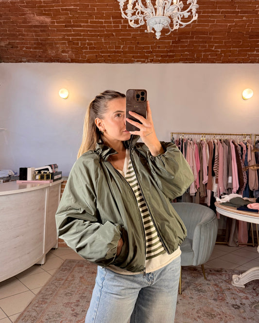 Bomber in tessuto tecnico