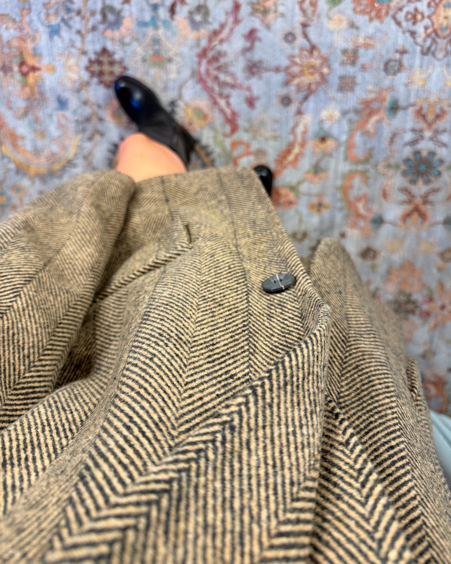 Blazer maschile in lanetta