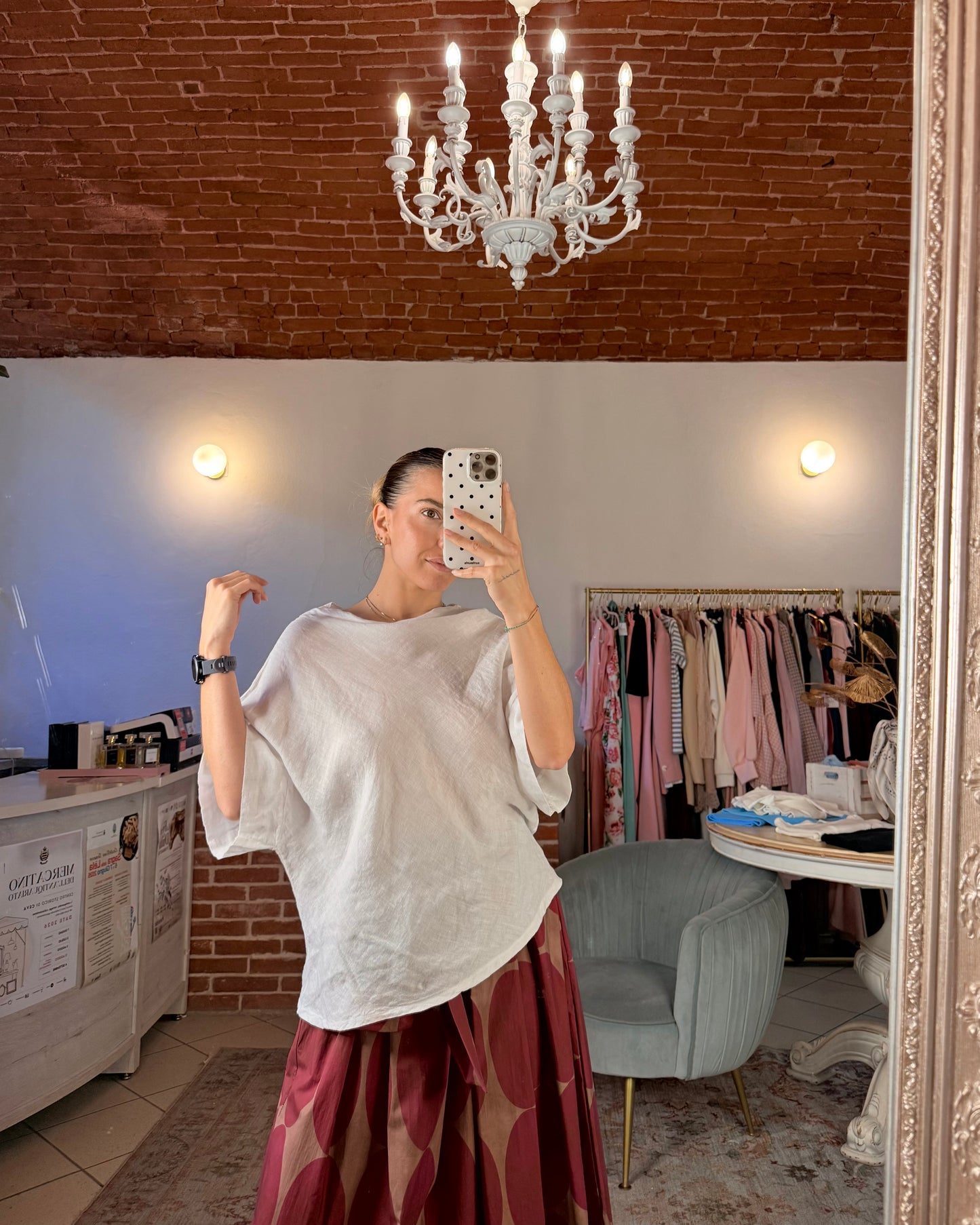 Blusa puro lino