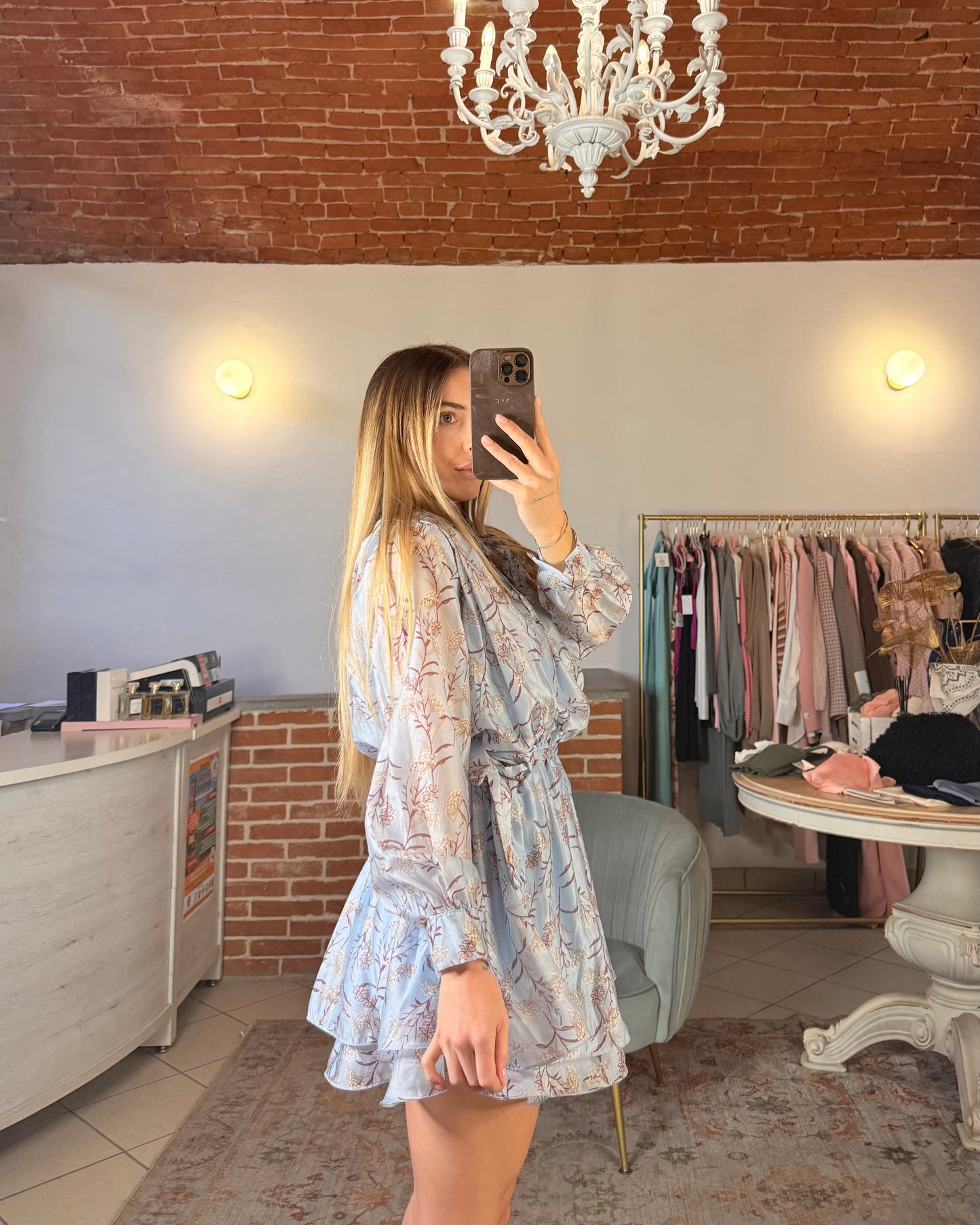 Abito corto fantasia