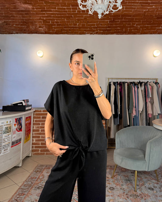 Blusa con nodo