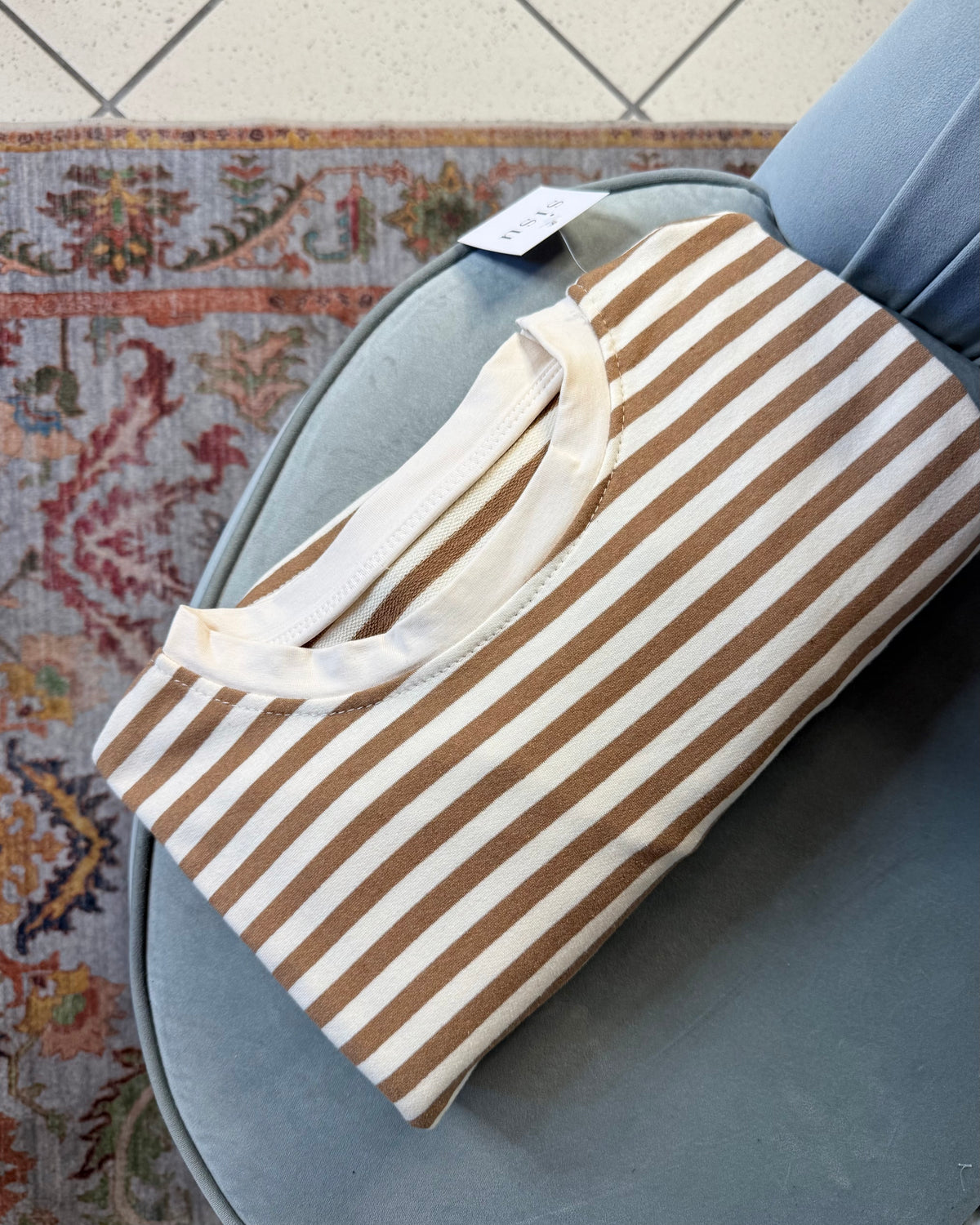 Maglia oversize a righe