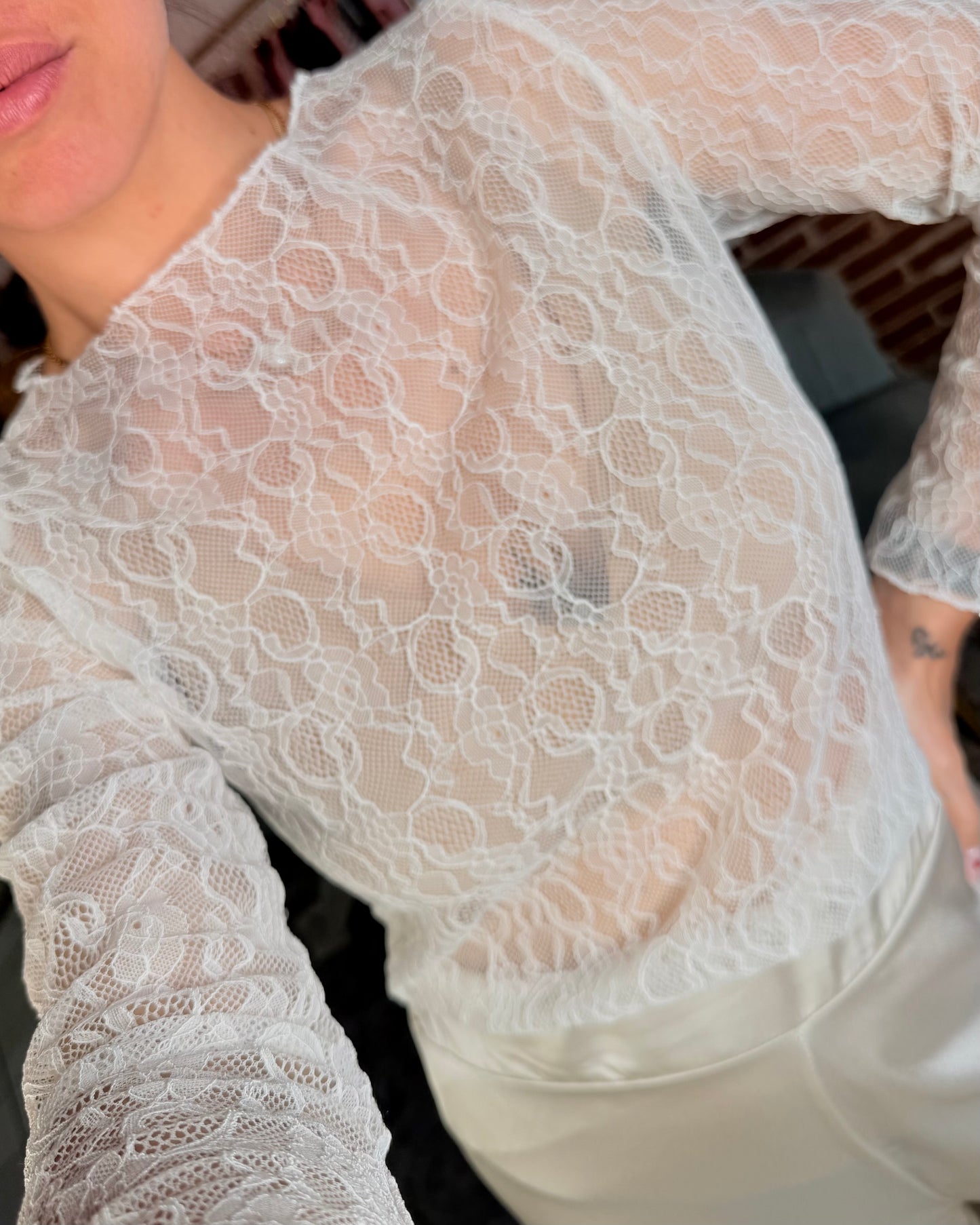Maglia in pizzo