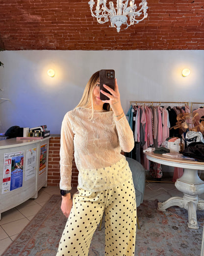 Maglia in pizzo