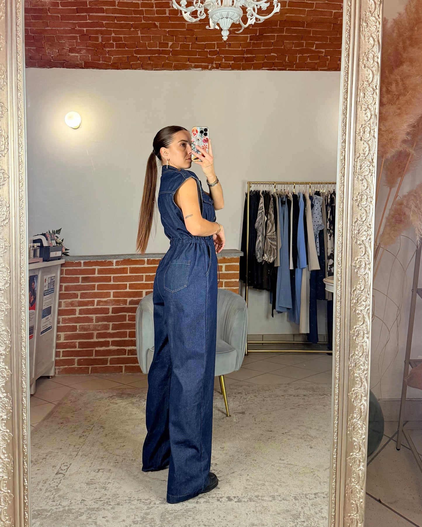 Tuta in denim