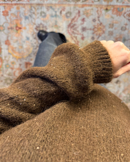 Maglione micro paillettes