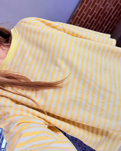 T-shirt oversize in cotone