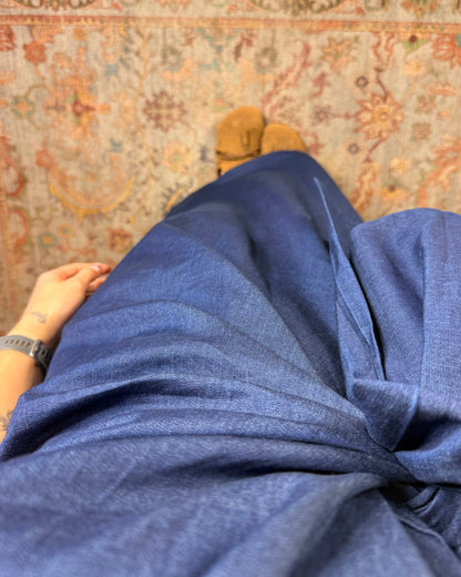 Abito lungo denim