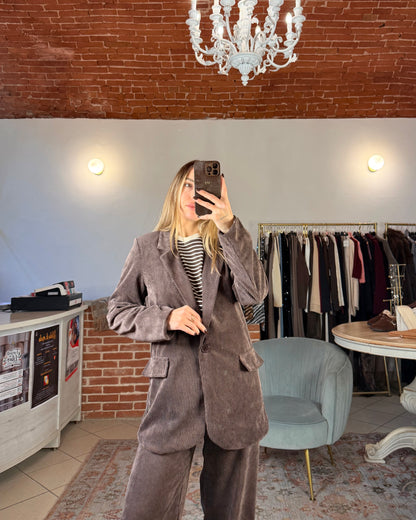 Velvet blazer