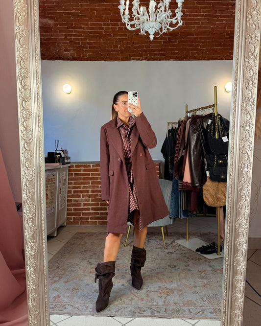 Manteau croisé