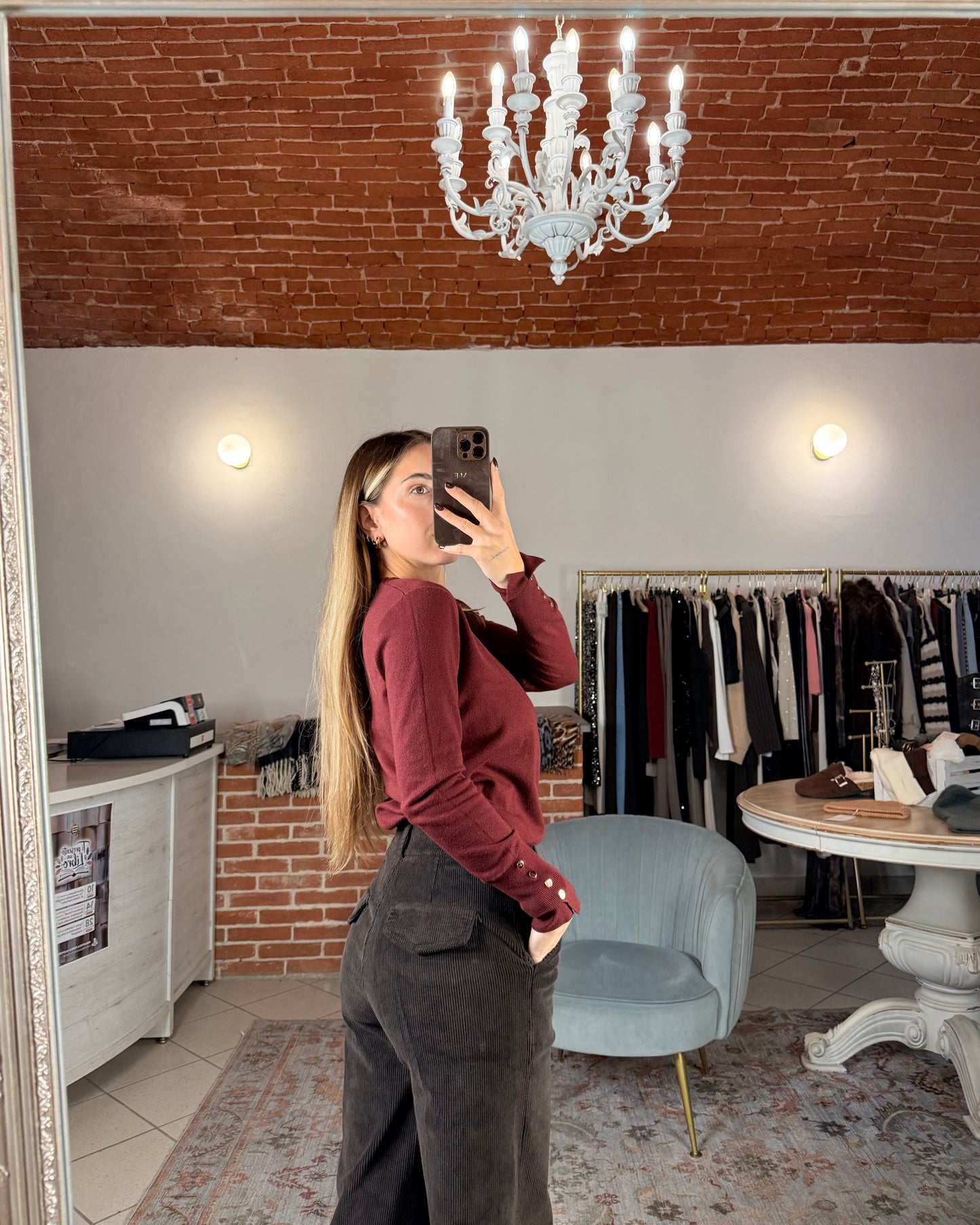 Pantalone in velluto