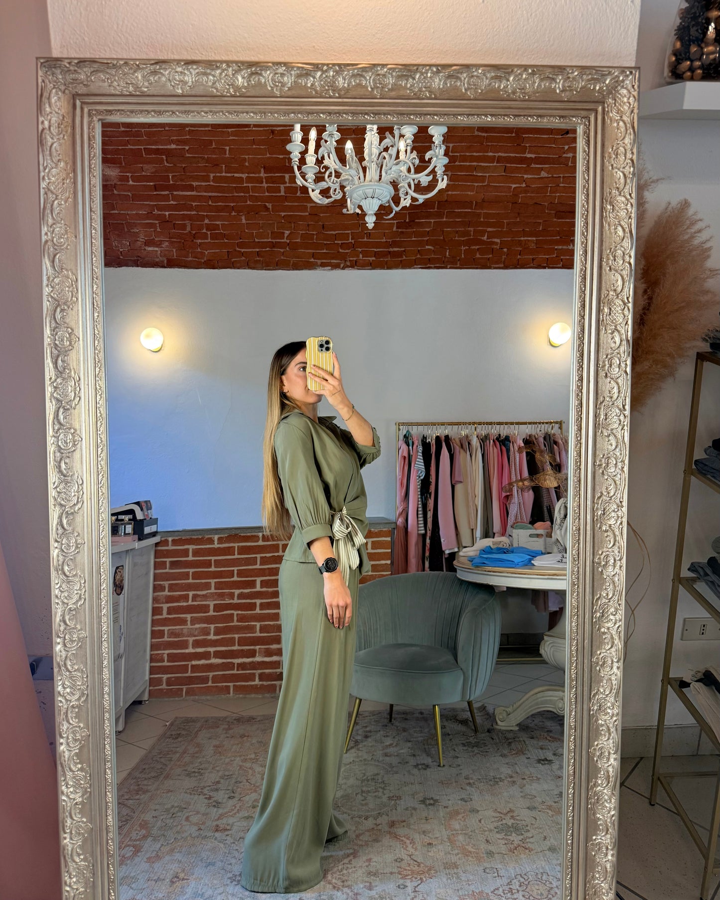 Pantalone con pinces