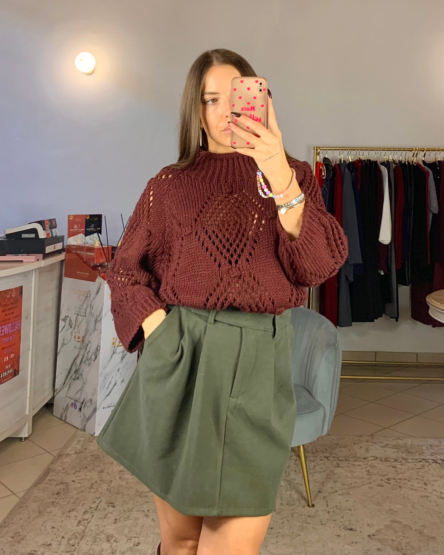 Maglione lavorato