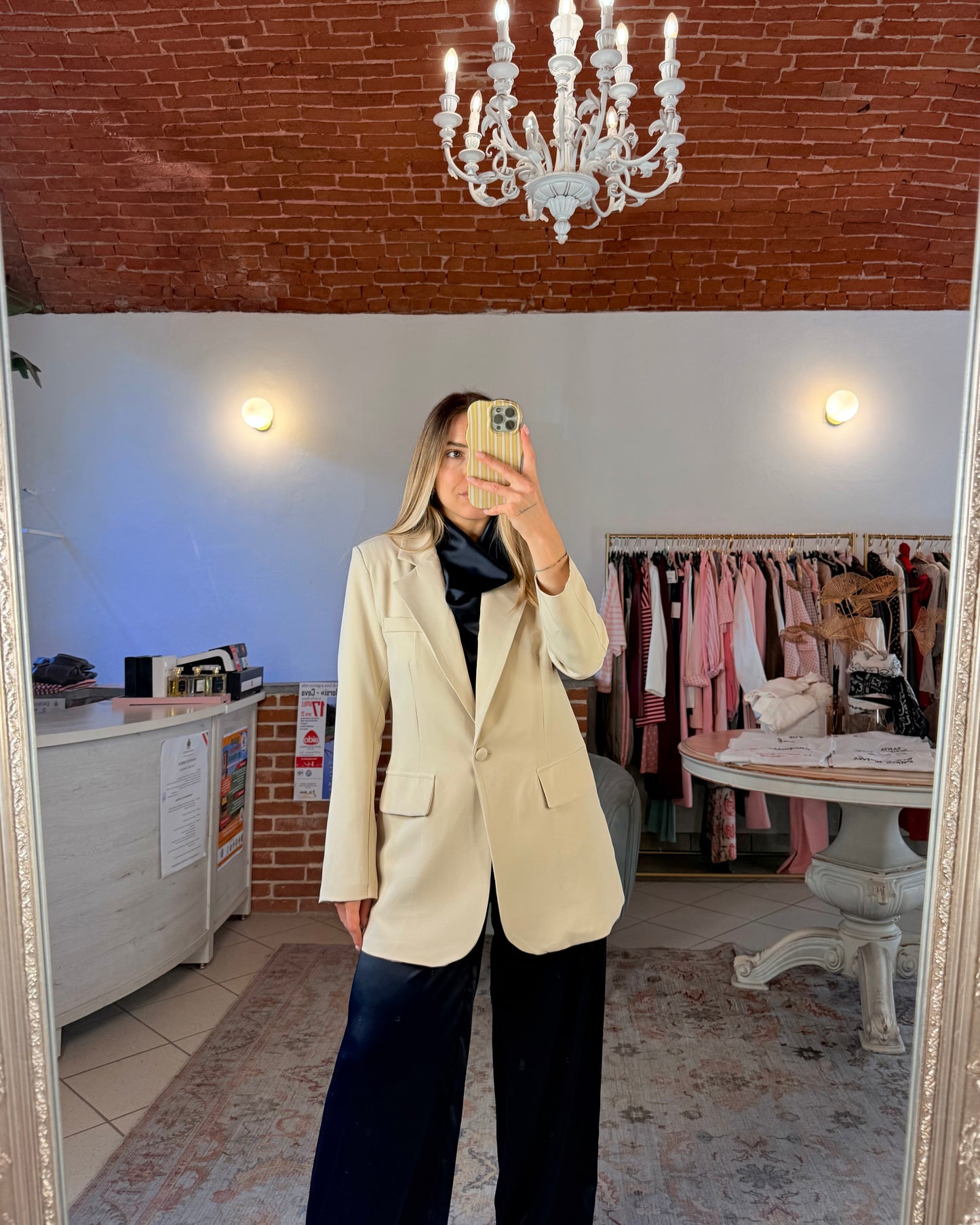 Blazer oversize sciancrato