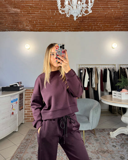 Completo tuta in viscosa