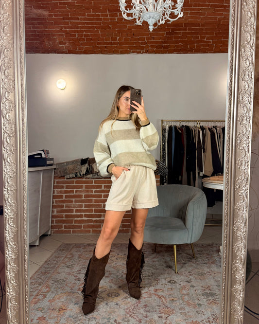 Pantaloncino in velluto