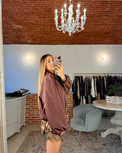 Bomber tessuto tecnico