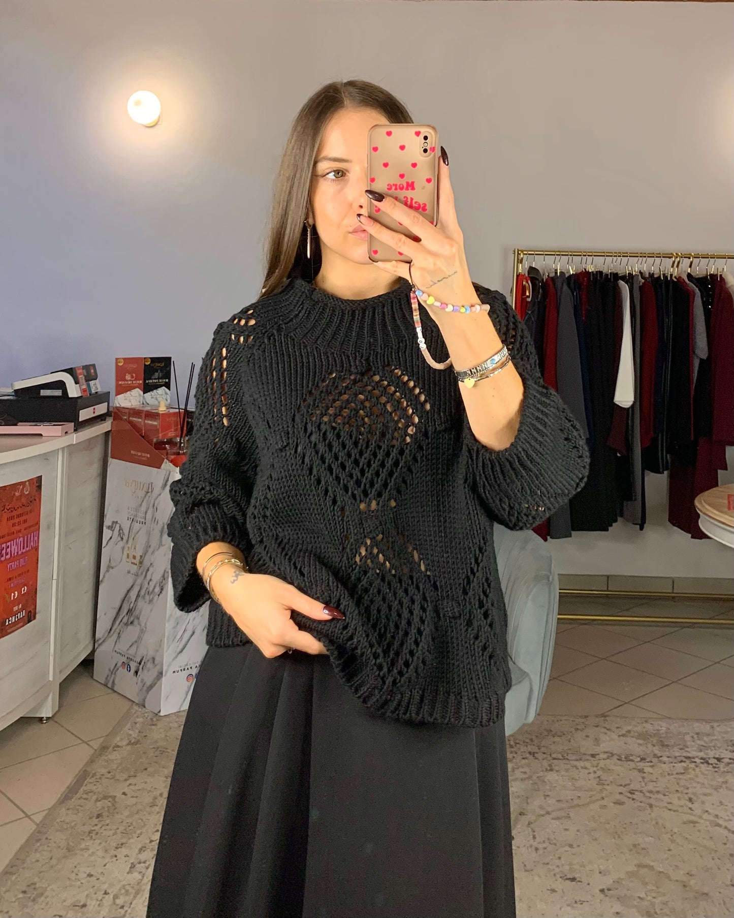 Maglione lavorato