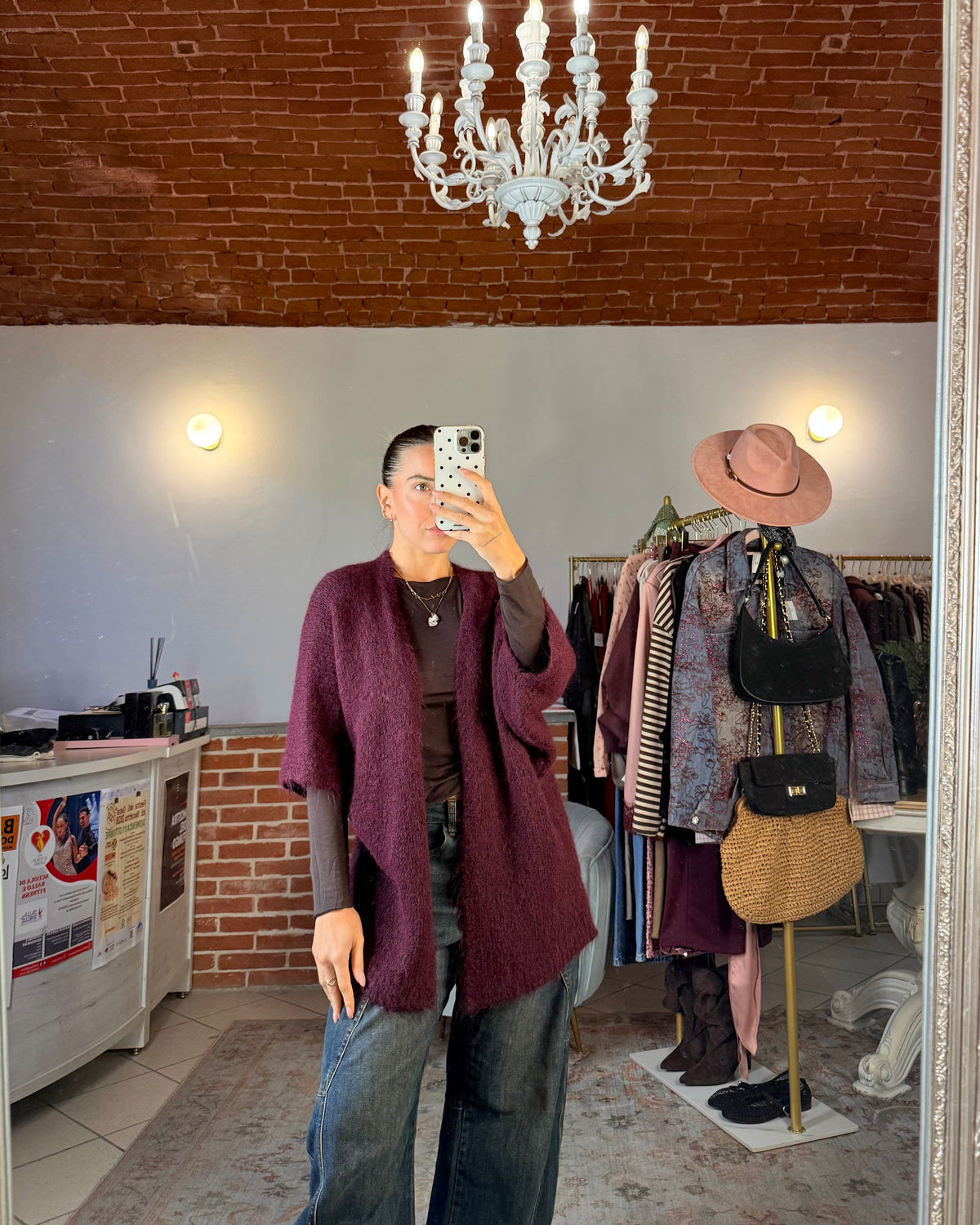 Cardigan in maglia