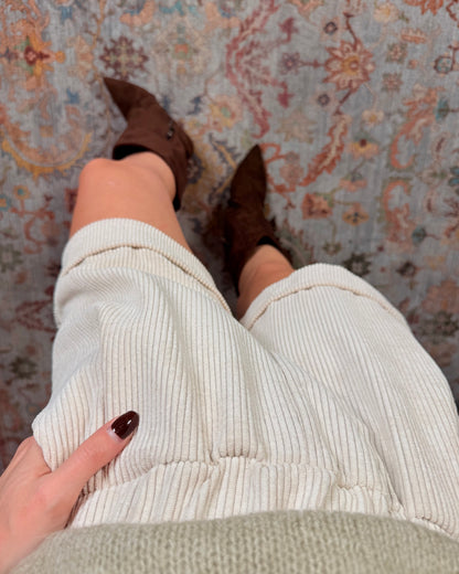 Pantaloncino in velluto